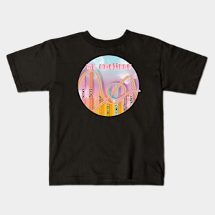 Emotional rollercoaster Kids T-Shirt